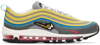 Nike Men's Air Max 97 Se Sneaker In Iron Grey / Phantom In Iron Grey/phantom/particle Grey