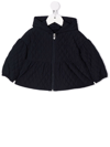 IL GUFO QUILTED ZIP-UP HOODED JACKET