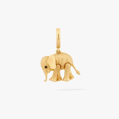 Annoushka Mythology 18ct Gold Baby African Elephant Charm
