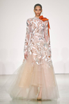 BIBHU MOHAPATRA ANTIQUE ROSE TULLE GOWN