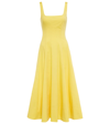 Staud Sleeveless A-line Midi Dress In Wallflower