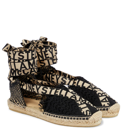 STELLA MCCARTNEY GAIA MACRAMÉ ESPADRILLES