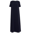 The Row Row Maxi Gress Robi Black In Navy