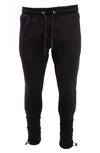 X-ray Zip Pocket Fleece Joggers In Black