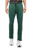 X-ray Zip Pocket Fleece Joggers In Forest Green