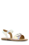 SPROX LOLLI METALLIC BUCKLE SANDAL