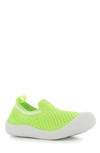 Sprox Splash Knit Slip-on Sneaker In Lime