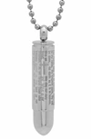 HMY JEWELRY PRAYER BULLET PENDANT NECKLACE