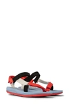 Camper Match Sandal In Multi - Red