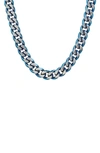 HMY JEWELRY STAINLESS STEEL CUBAN LINK NECKLACE