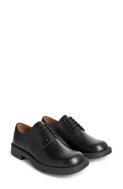 Camperlab Leather Oxford Shoes In Black