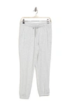 90 Degree By Reflex Terry Burshed Knit Joggers In Grey