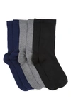 NORDSTROM RACK KIDS' RIBBED DRESS SOCKS