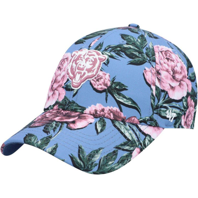 47 ' Blue Chicago Bears Peony Clean Up Adjustable Hat