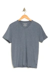 Lucky Brand Men's Burnout V-neck Short Sleeve T-shirt In Dark Denim