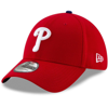 NEW ERA NEW ERA RED PHILADELPHIA PHILLIES GAME TEAM CLASSIC 39THIRTY FLEX HAT