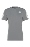 Adidas Originals Adidas Men's Own The Run T-shirt In Grey Four/reflective Silver