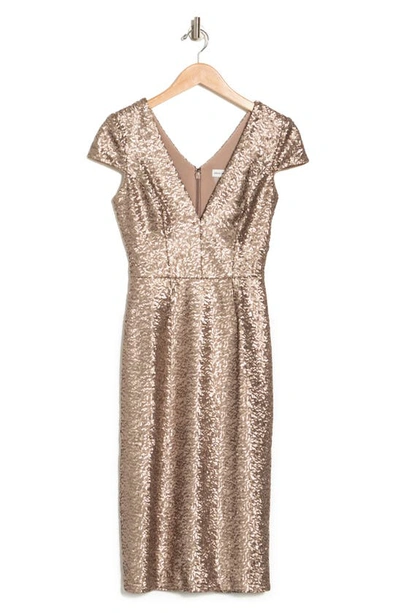 green emerald velvet dress Monte Carlo Chainmail Mini Dress in Gold