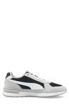 Puma Graviton Running Shoe In Black/ White/ Gray Violet