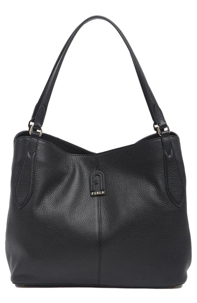 FURLA フルラ　DAFNE S HOBO ダフネホーボーS Furla Dafne Hobo Bag In Nero | ModeSens