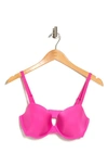 Dkny Underwire Convertible T-shirt Bra In Orchid