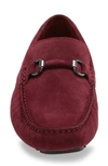 Nordstrom Rack Marco Bit Driver In Burgundy Suede