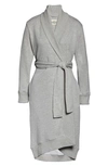 Ugg Karoline Fleece Robe In Seal Heather