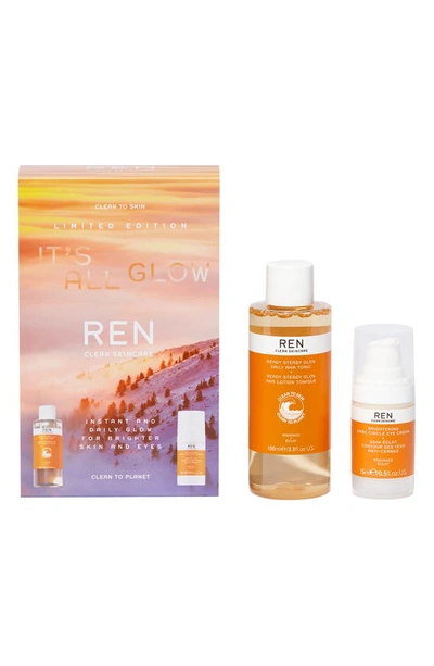 Ren Clean Skincare It's A Glow Duo Gift Set