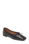 MANSUR GAVRIEL SQUARE TOE BALLERINA FLAT