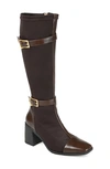Journee Collection Gaibree Buckle Boot In Chocolate