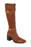 Journee Collection Gaibree Buckle Boot In Brown