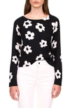 Sanctuary All Day Long Printed Sweater In Flower Pop