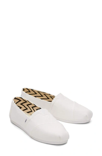 Toms Alpargata Slip-on In White