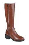 Journee Collection Morgaan Tall Boot In Brown