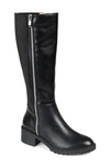 Journee Collection Morgaan Tall Boot In Black