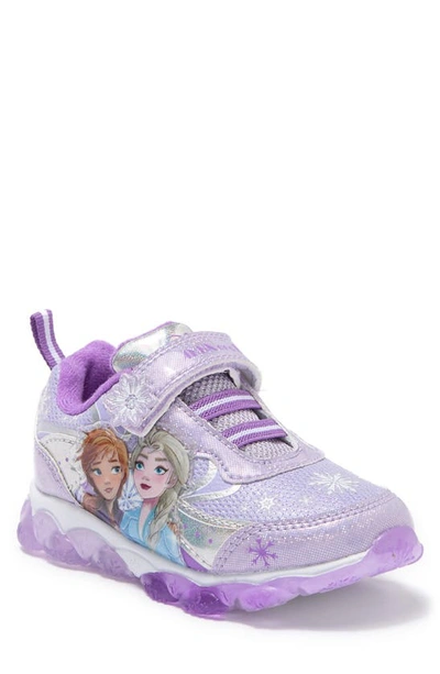 Harper Canyon Kids' Disney Frozen Light Up Sneaker In Purple