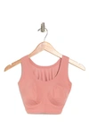 True & Co. . True Body Lift Wireless Bra In Whiskey Rose