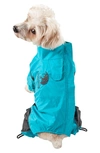 TOUCHDOG QUANTUM-ICE FULL-BODIED ADJUSTABLE AND 3M REFLECTIVE DOG JACKET