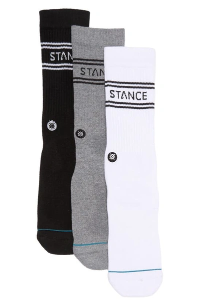 Stance Basic Crew Socks In Multi