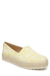 Dr. Scholl's Sunray Slip-on Espadrille Sneaker In Lemon Meringue