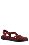 Easy Street Garrett Flats In Red