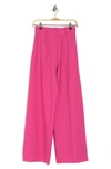 Wayf Pintuck Pants In Hot Pink