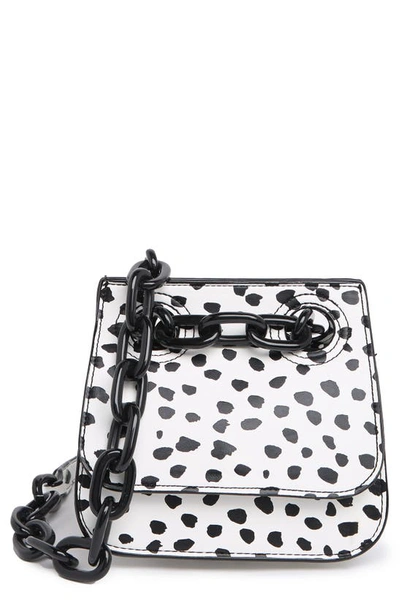 House Of Want We Are Original Vegan Shoulder Bag In Dalmation