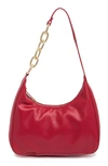 House Of Want Newbie Vegan Leather Shoulder Bag In Ruby