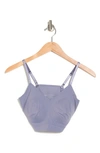 True & Co. True Body Lift Full Cup Triangle Bra In Blue Granite
