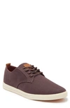 Clae Ellington Sneaker In Oxblood Canvas