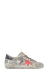 GOLDEN GOOSE SUPER-STAR PATCHED LOW TOP SNEAKER
