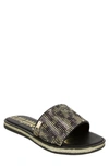 JUICY COUTURE YUMMY BEADED SLIDE SANDAL