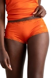 Uwila Warrior Sayings 2 Soft Silks Bikini Briefs In Spicy Orange