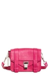 Proenza Schouler Mini Ps1 Leather Crossbody Bag In Fuchsia